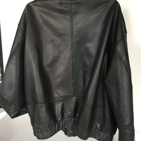 Eddie Bauer Outdoor Outfitters Leather Jacket - Picture 4 of 10